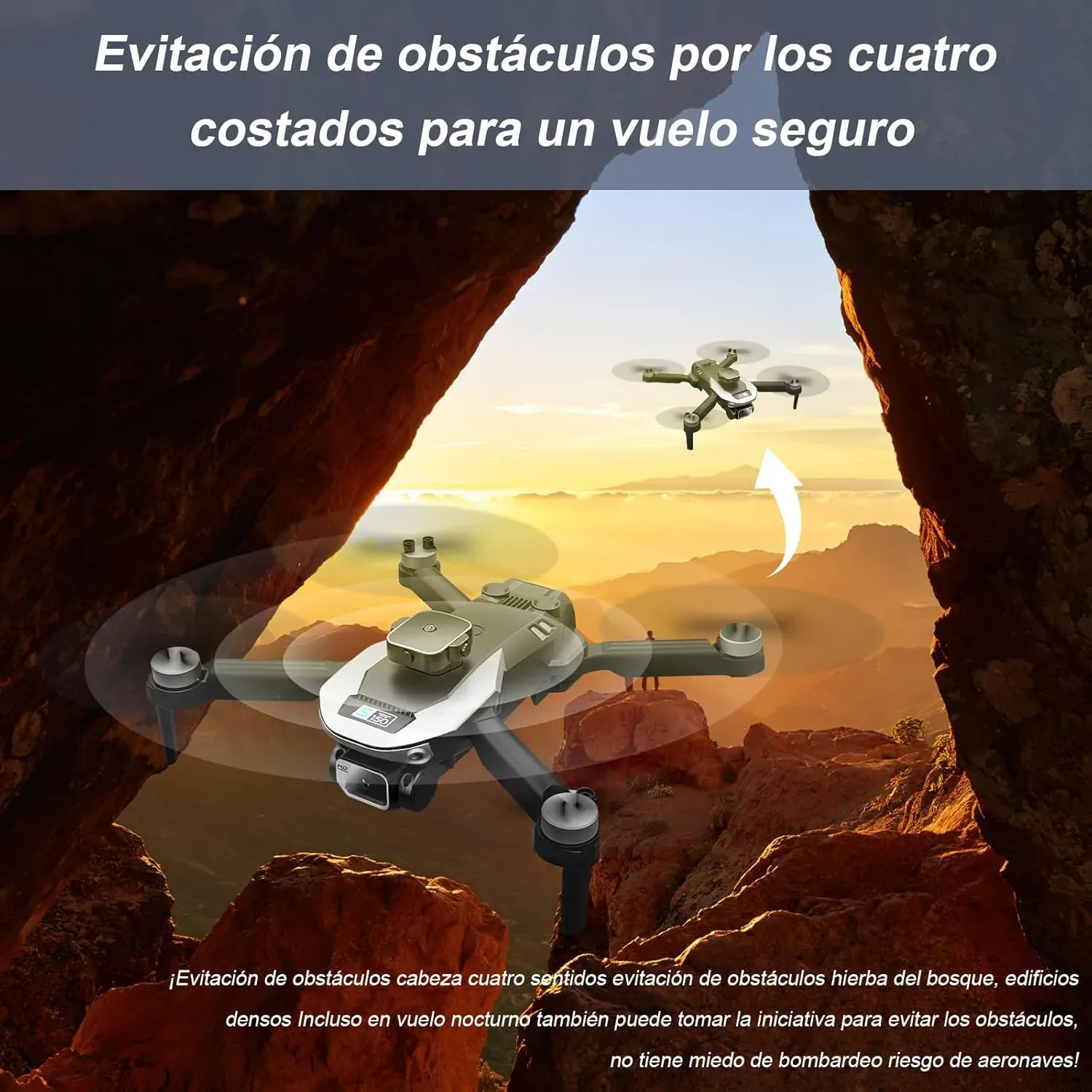 Mini Drones Con Cámara 4K