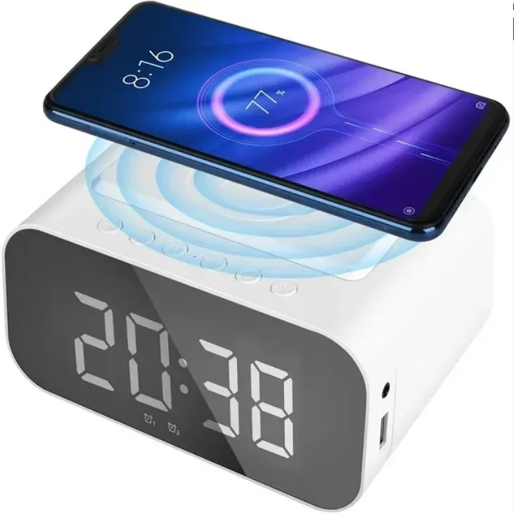 Radio Reloj Powerbank