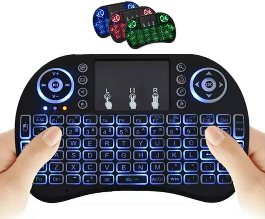 Mini Keyboard Inalambrico Touch Pad I8 TV