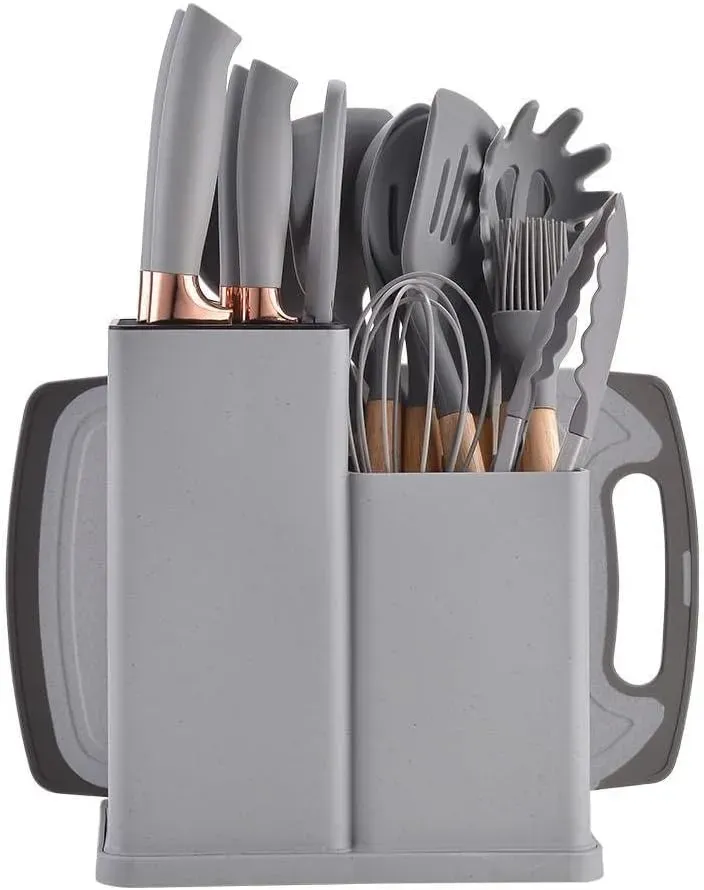 Set De 19 Utensilios De Cocina Premium 