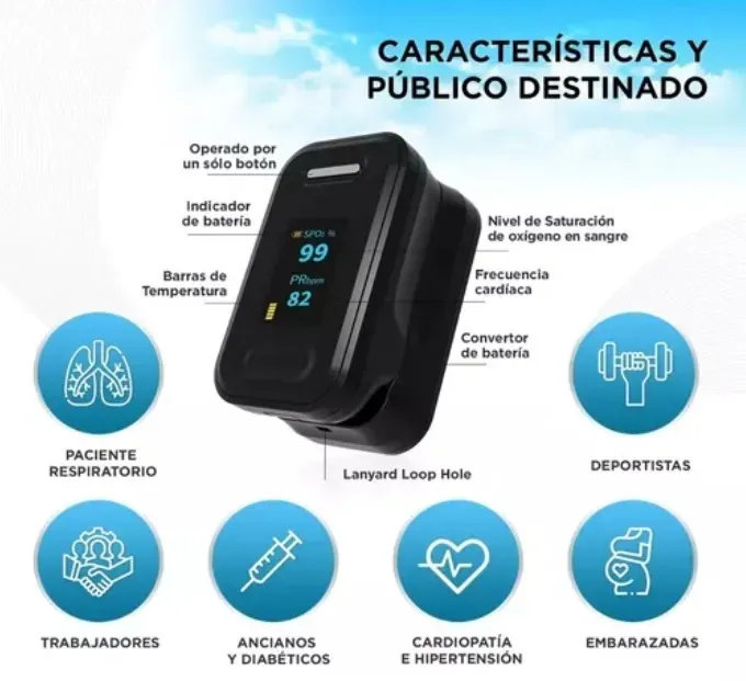 Oxímetro Bluetooth