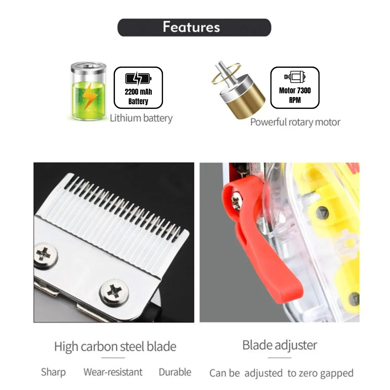 Hair Clipper WMARK NG-108PRO