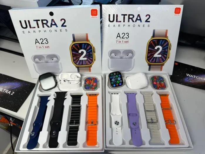 Combo Ultra  Smart Watch 2 7 en 1 - A23