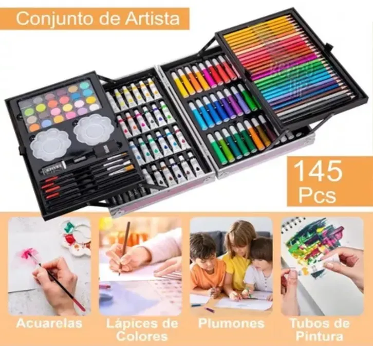 Set De Arte Metálico 145 PCS