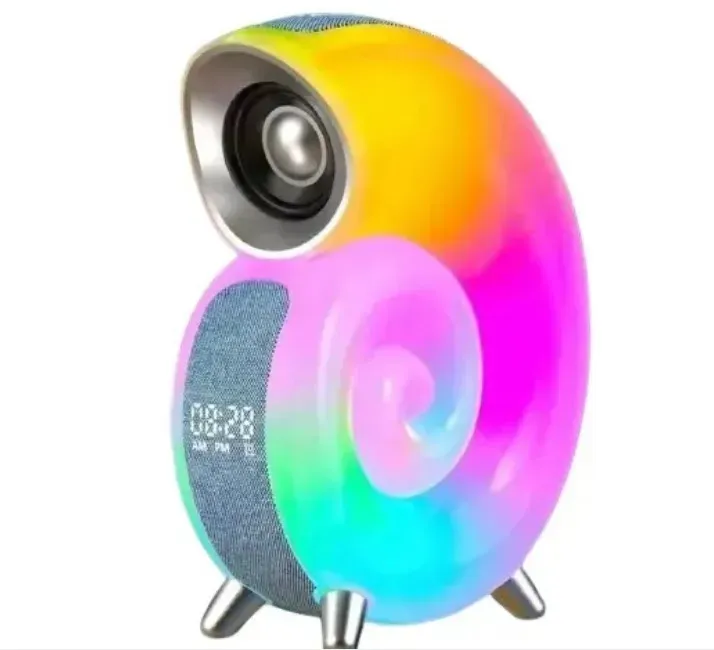 Parlante Luz Led Caracol