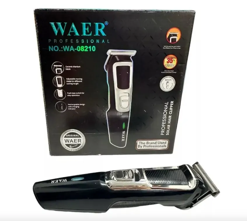 Maquina De Afeitar Recargable Waer 8210