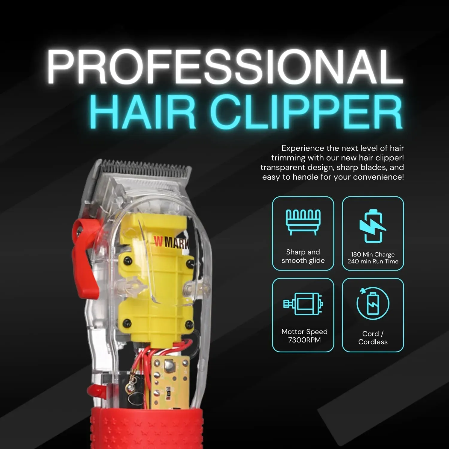 Hair Clipper WMARK NG-108S