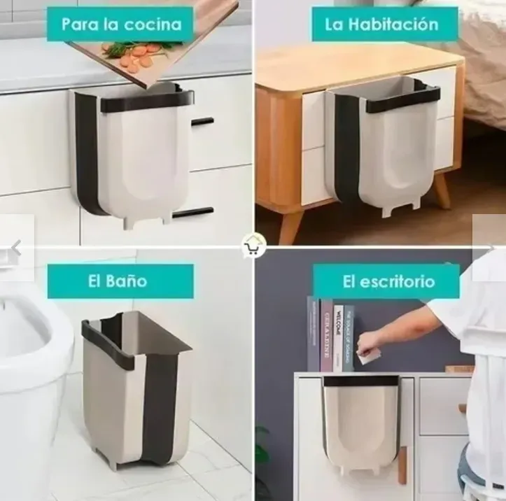 Cubo  Plegable De Basura