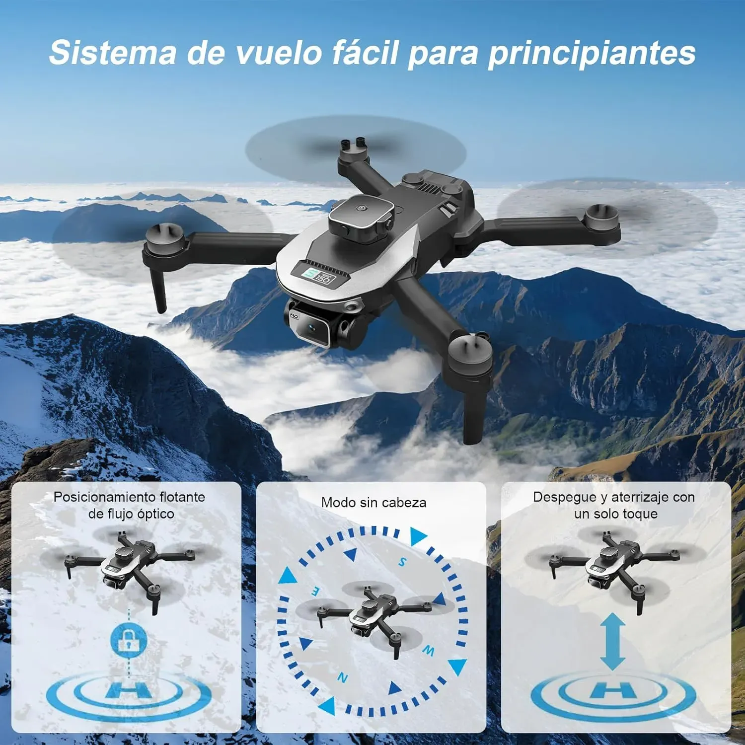 Mini Drones Con Cámara 4K