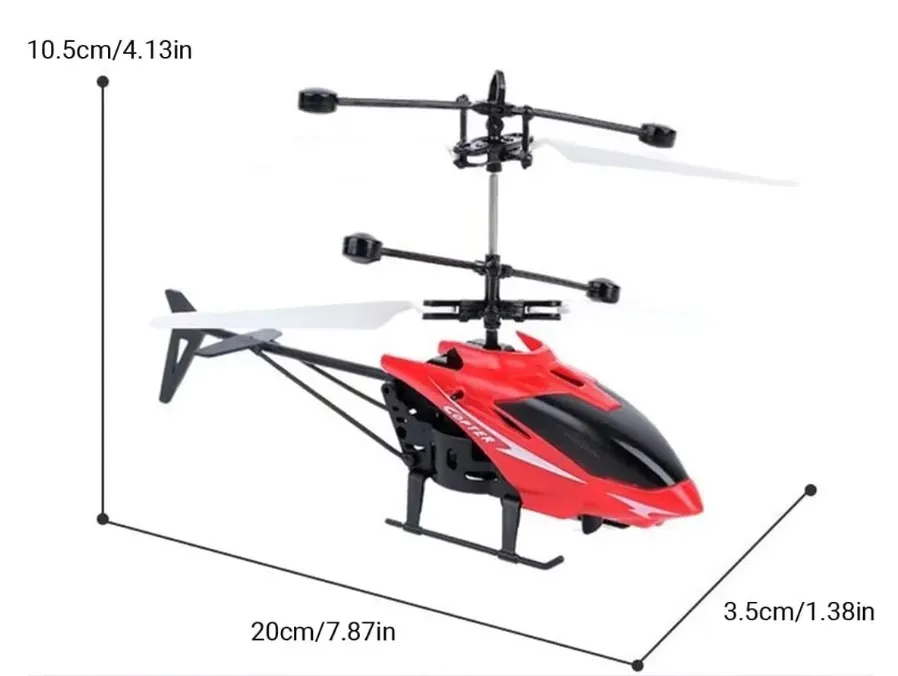 Mini Dron Teledirigido Recargable Helicóptero Para Niños