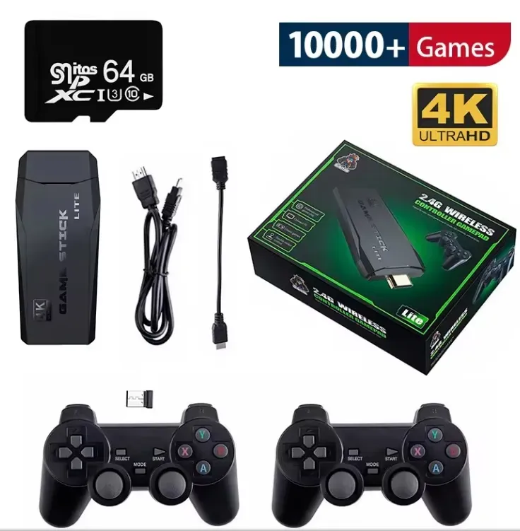 Consola De Juegos Mini Arcade Rocker M8 4K 64 GB