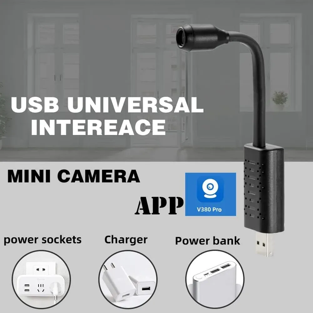 Camara Mini Recargable USB