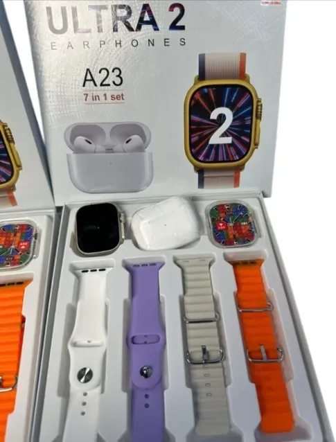 Combo Ultra  Smart Watch 2 7 en 1 - A23