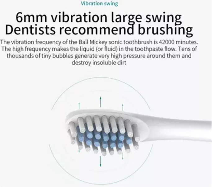 Cepillo De Dientes Eléctrico IPX7