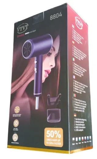 Secador De Cabello De Iones Negativos VTVT 3800W