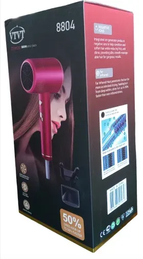 Secador De Cabello De Iones Negativos VTVT 3800W