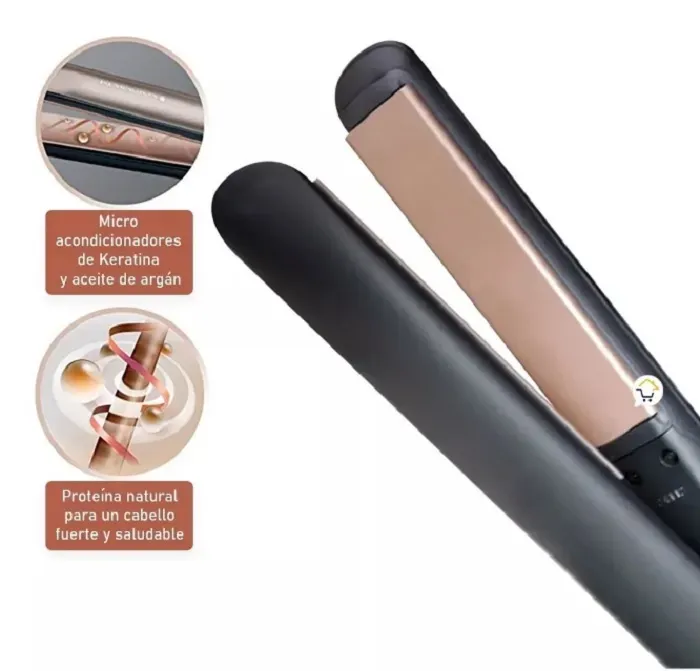 Plancha Keratin Therapy Golden S8599  1.1