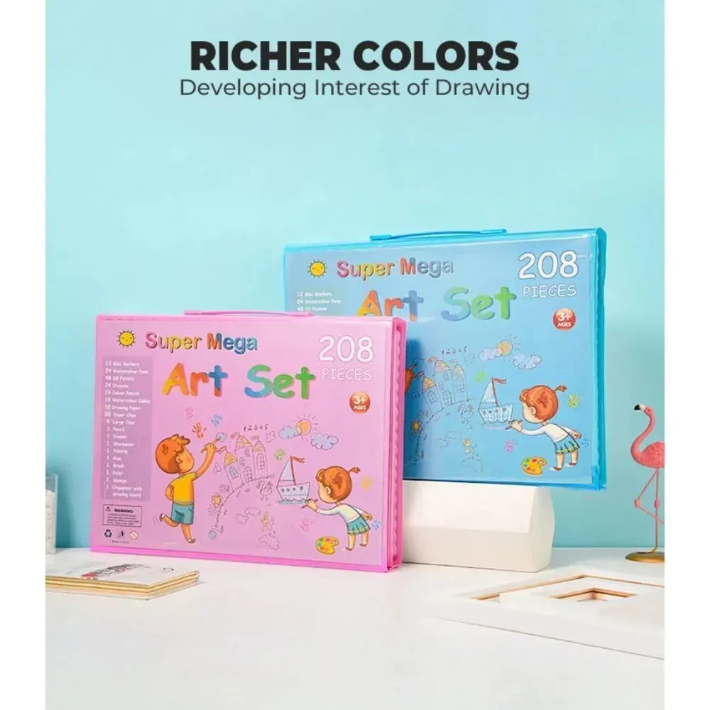 Set Arte Niños 208 Piezas GD-27