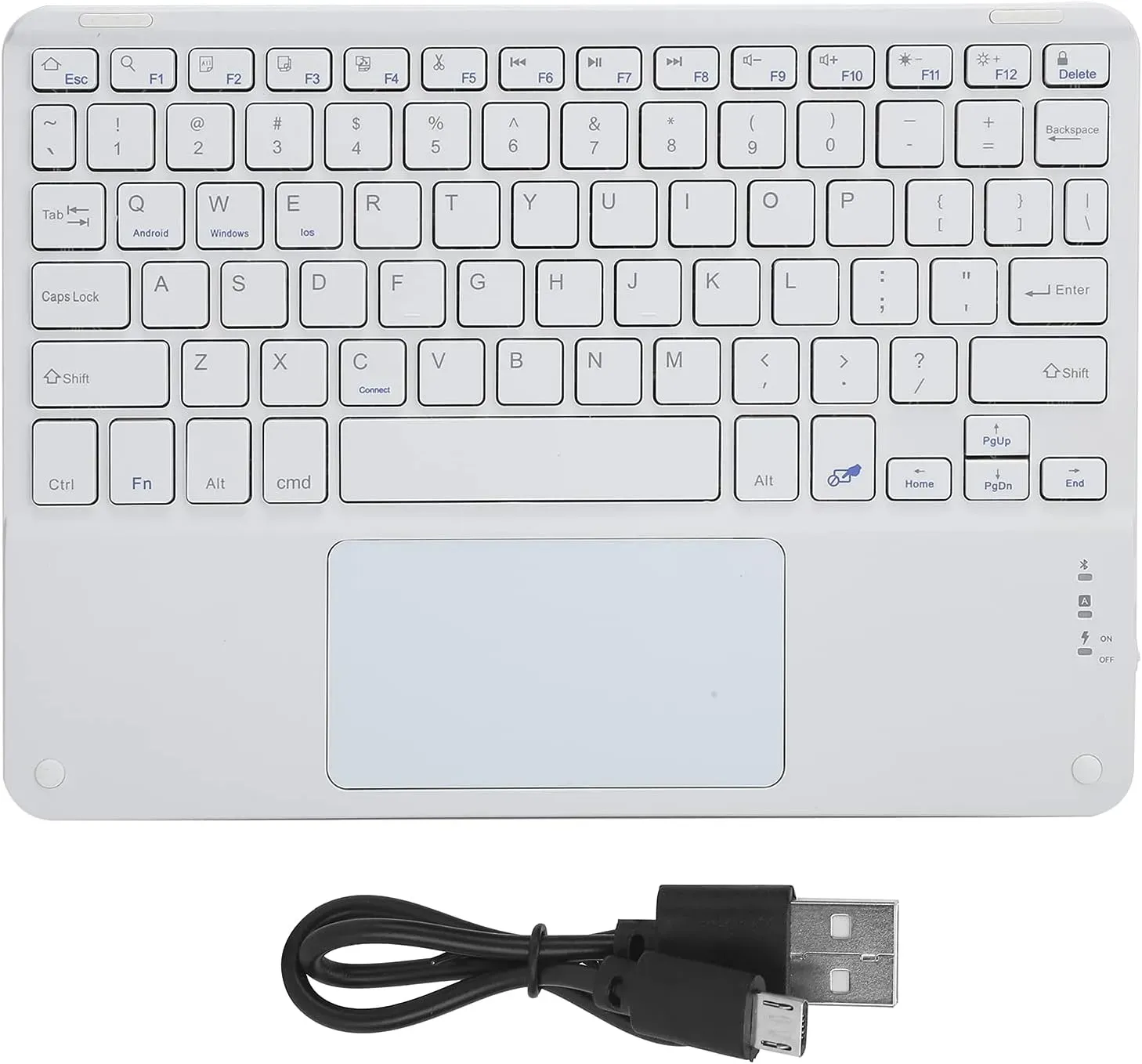 Teclado Inalámbrico Con Trackpad