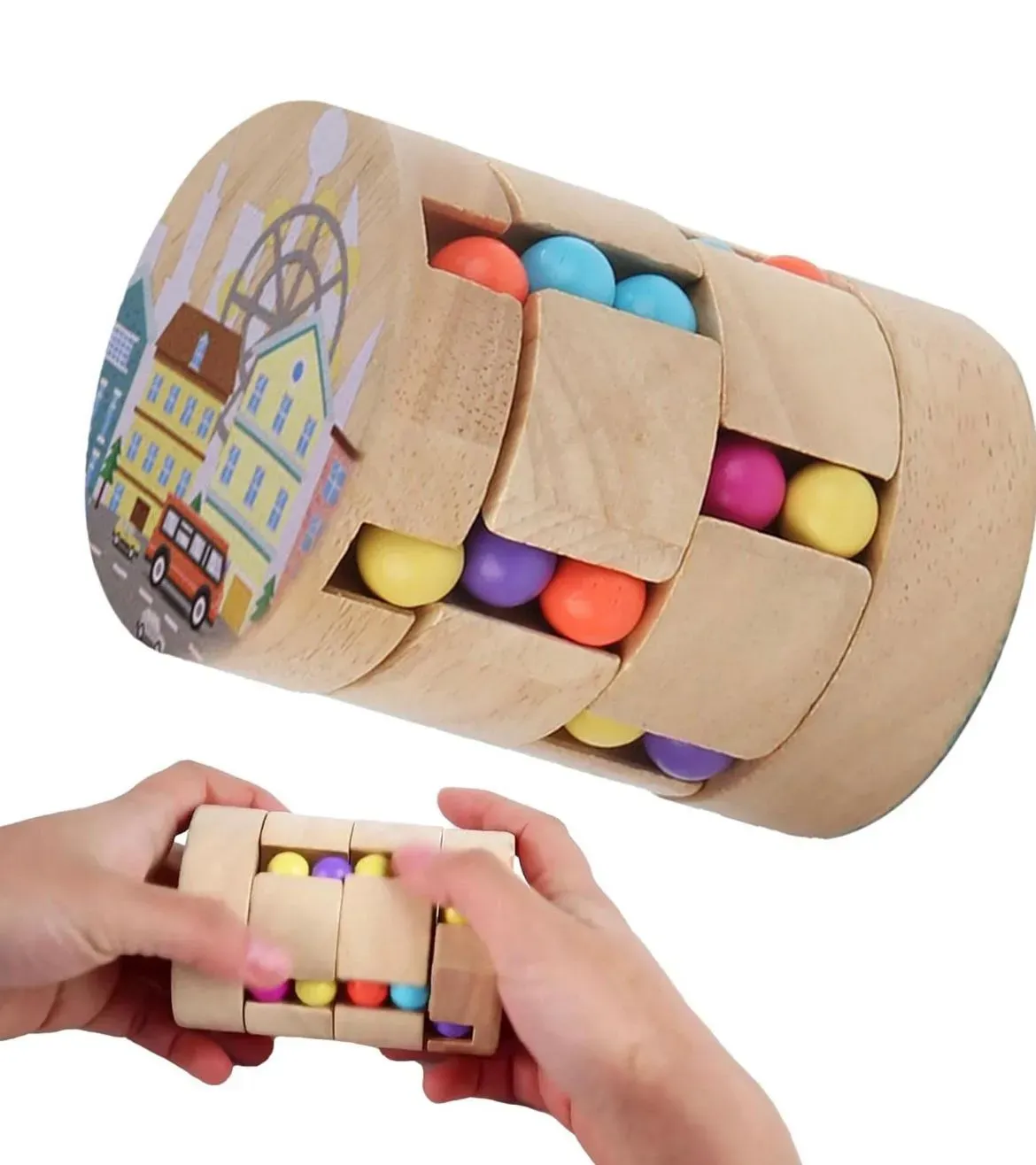  Rubik Cilindro Juego Lógico