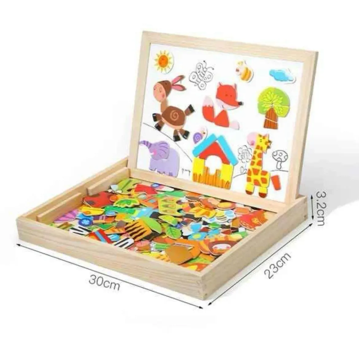 Caja Tablero Multifuncional Para Niños 