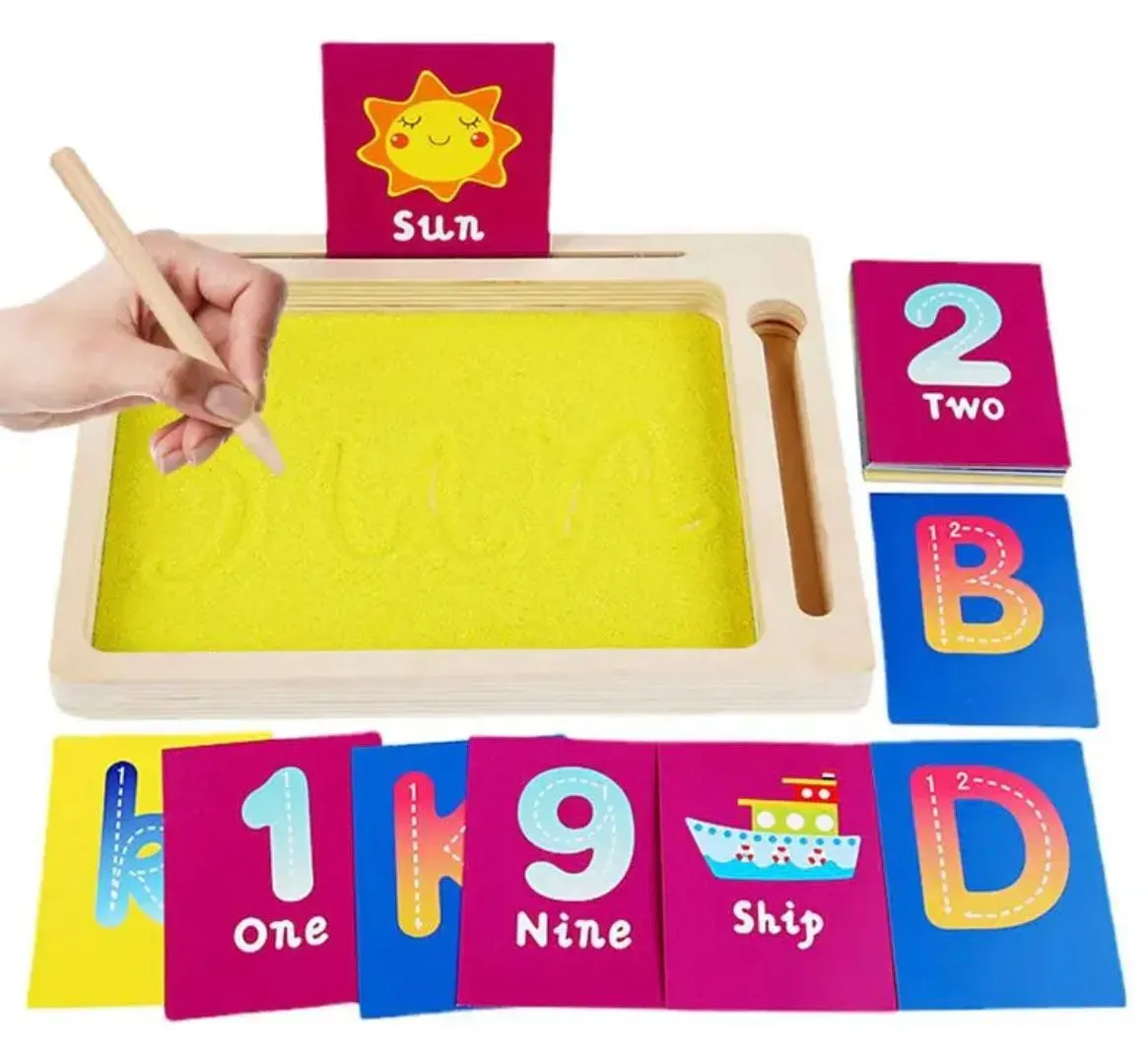 Caja Sensorial Montessori Aprendizaje para Niños