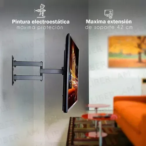 Soporte Pantallas P5 Giratorio para Televisores de 55" A 85" Pulgadas