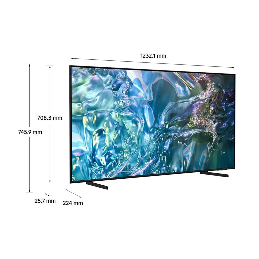 Samsung QLED TV 55" Pulgadas QN55Q60DAKXZL – 4K, Quantum Dot y Diseño AirSlim