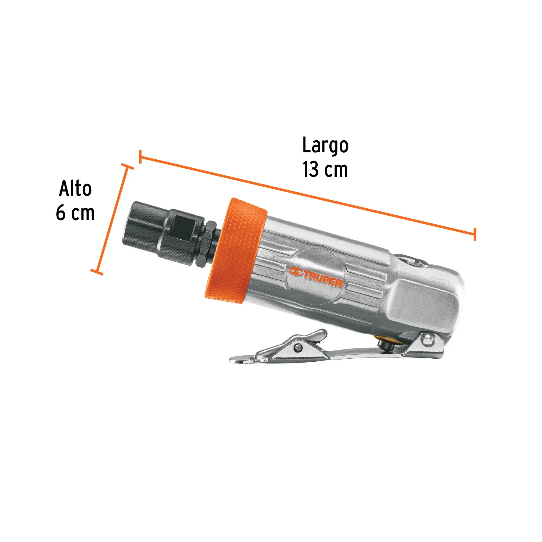 Kit De Mini Esmeriladora 1/4 Con Estuche Plástico TRUPER 