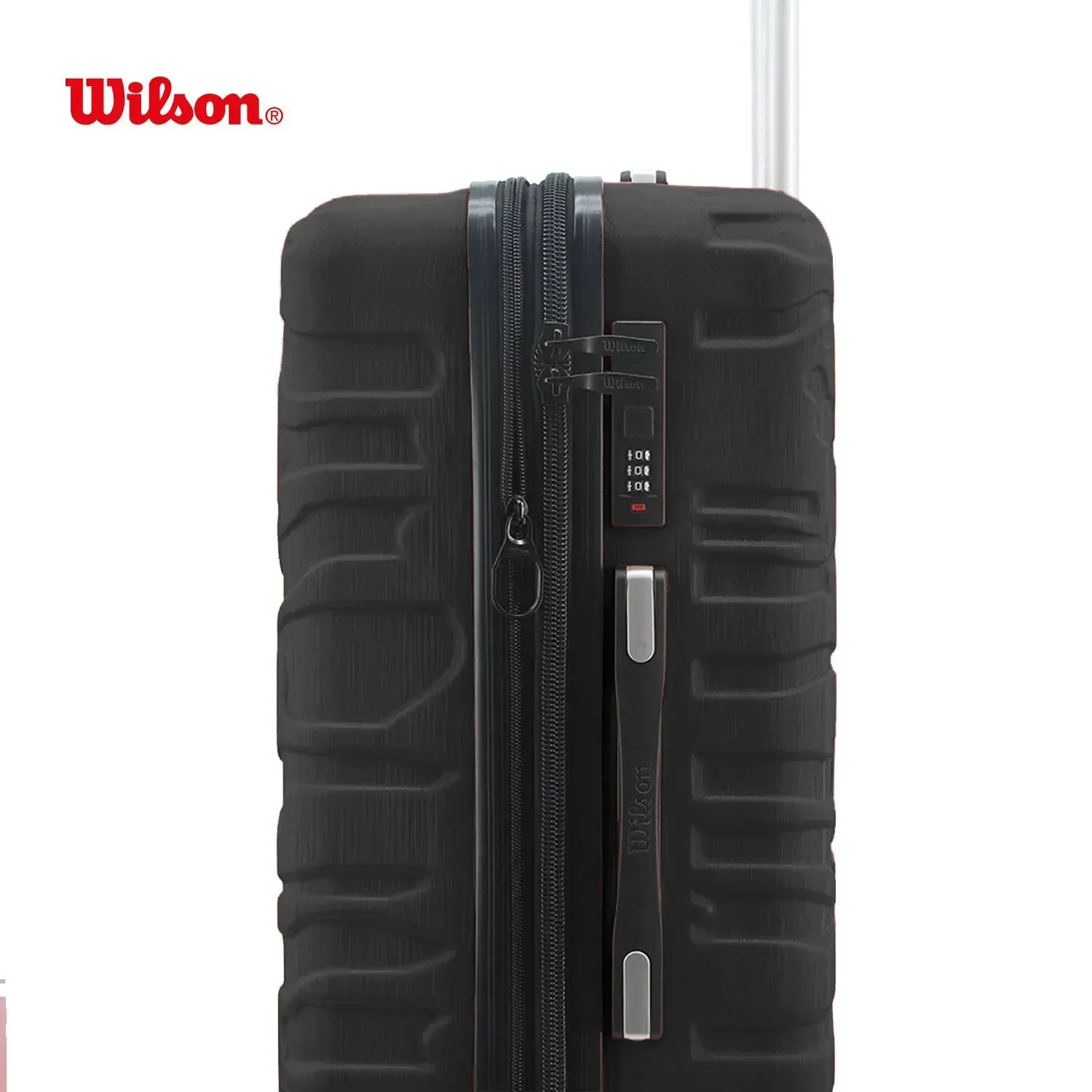 Maleta De Viaje Wilson Berlin 28 Grande 78lt Con Ruedas Negra