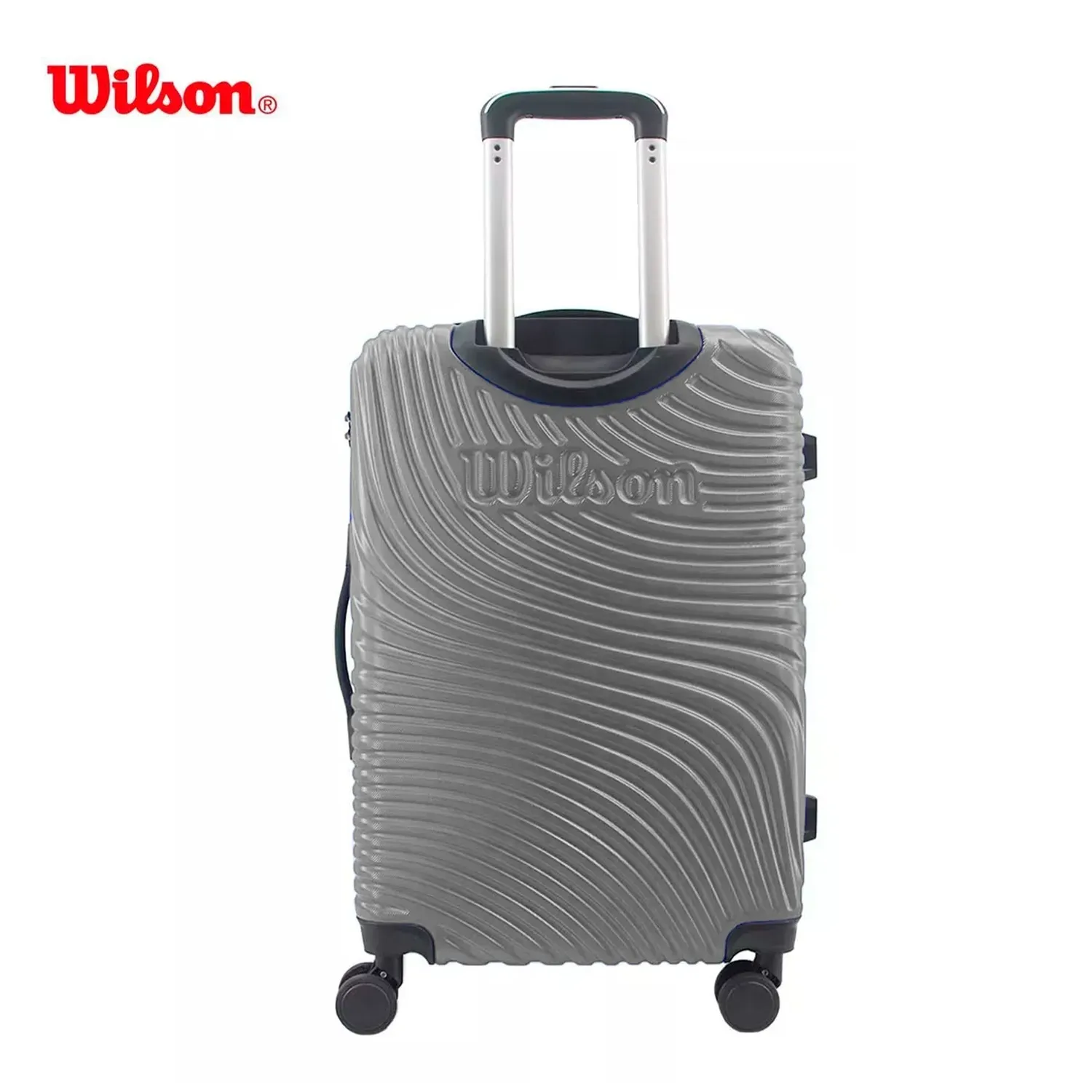 Maleta De Viaje Wilson Tokio 28" Grande 78lt Con Ruedas Gris