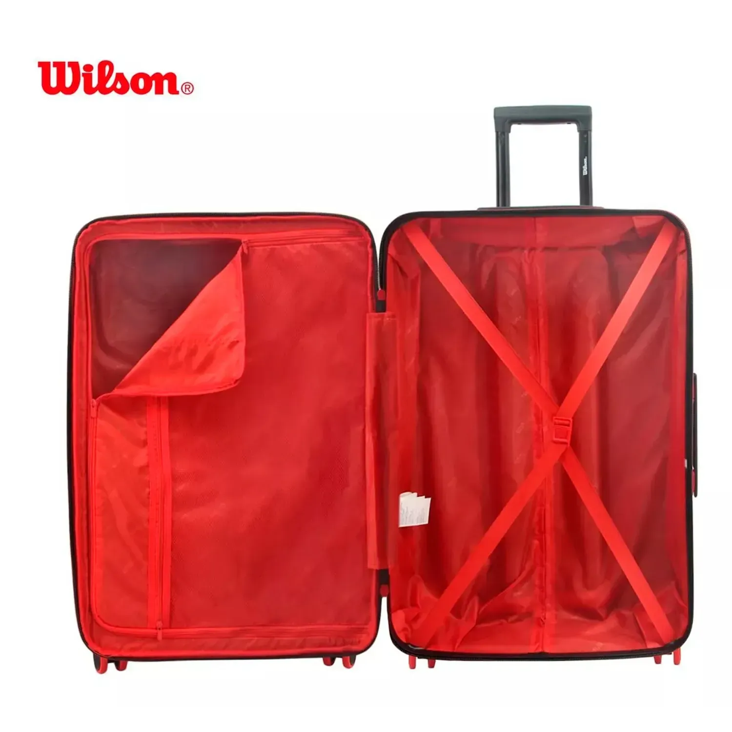 Maleta De Viaje Wilson Tokio 28" Grande 78lt Con Ruedas Negra