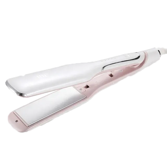 Plancha Para Cabello Cerámica 210 Grados Blanca Htc Jk-7053