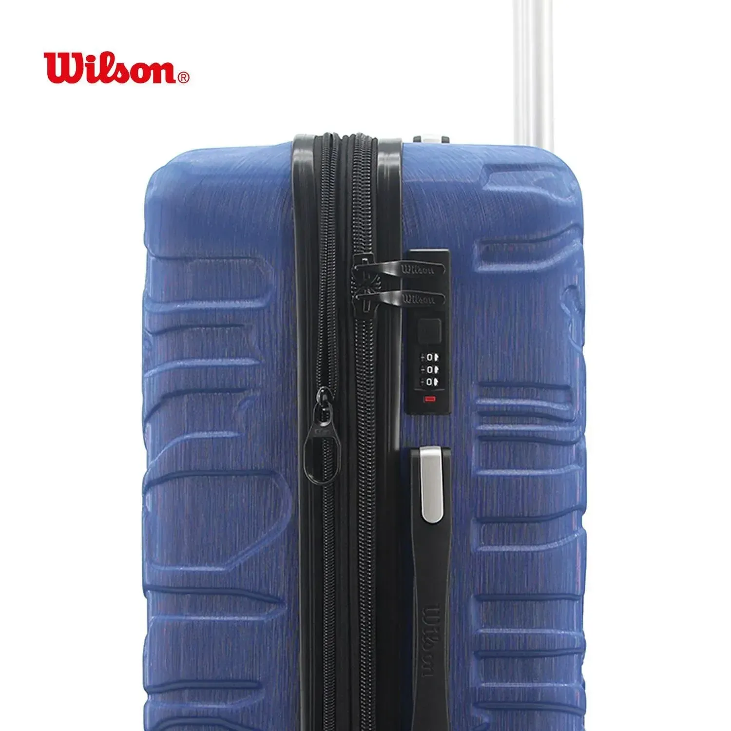 Maleta De Viaje Wilson Berlin 28 Grande 78lt Con Ruedas Azul