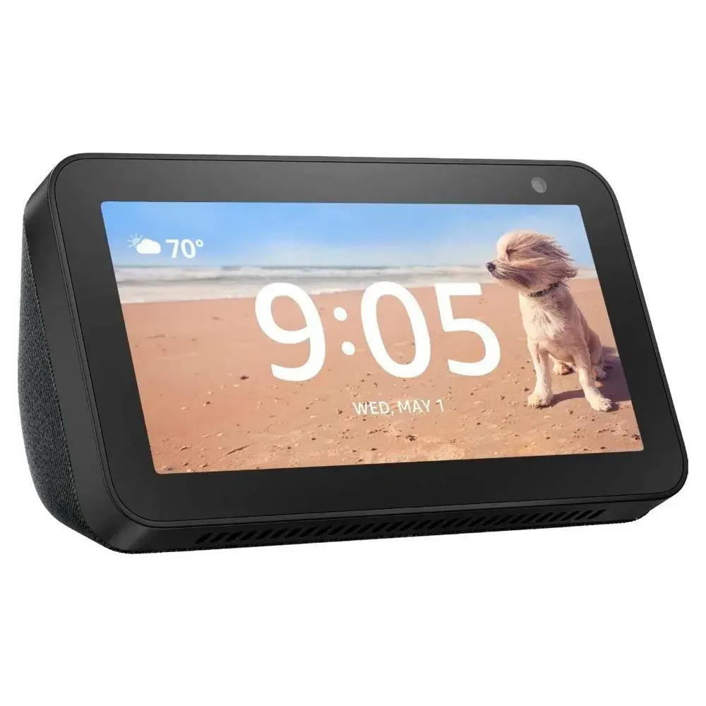 Amazon Echo Show 5 2da Gen Alexa Asistente Virtual Color Negro