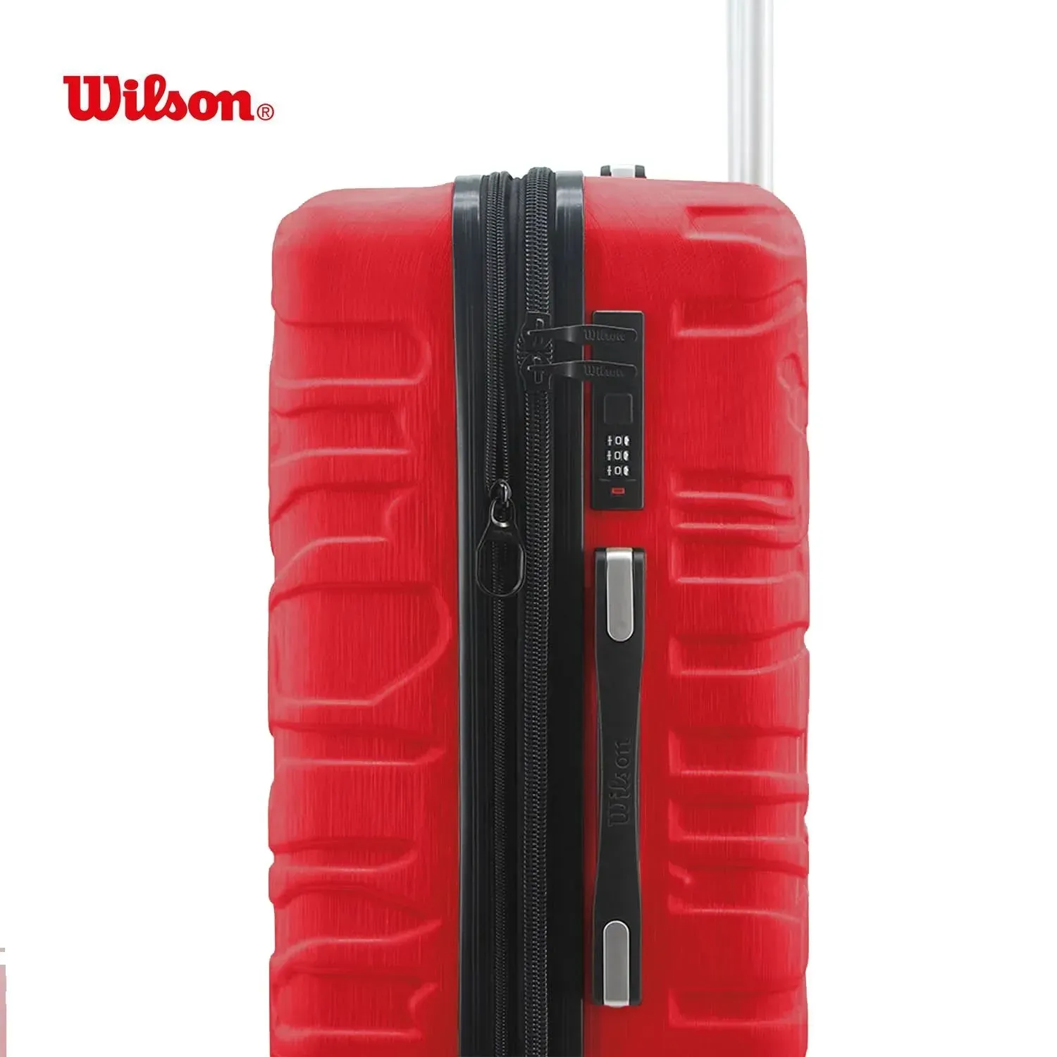 Maleta De Viaje Wilson Berlin 28 Grande 78lt Con Ruedas Roja