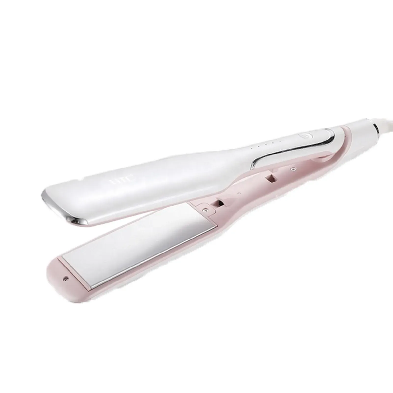 Plancha Para Cabello Cerámica 210 Grados Blanca Htc Jk-7053