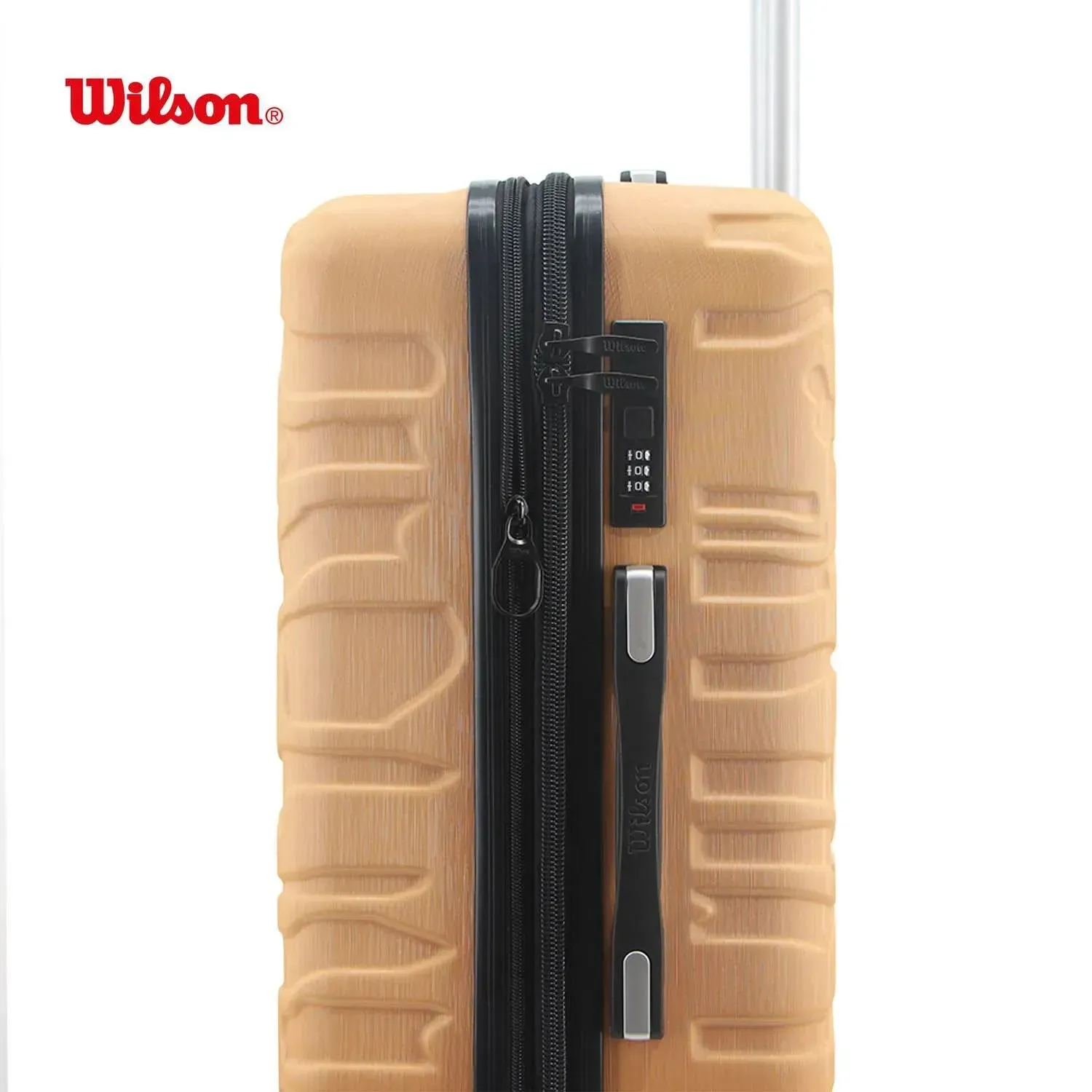 Maleta De Viaje Wilson Berlin 28 Grande 78lt Con Ruedas Beige