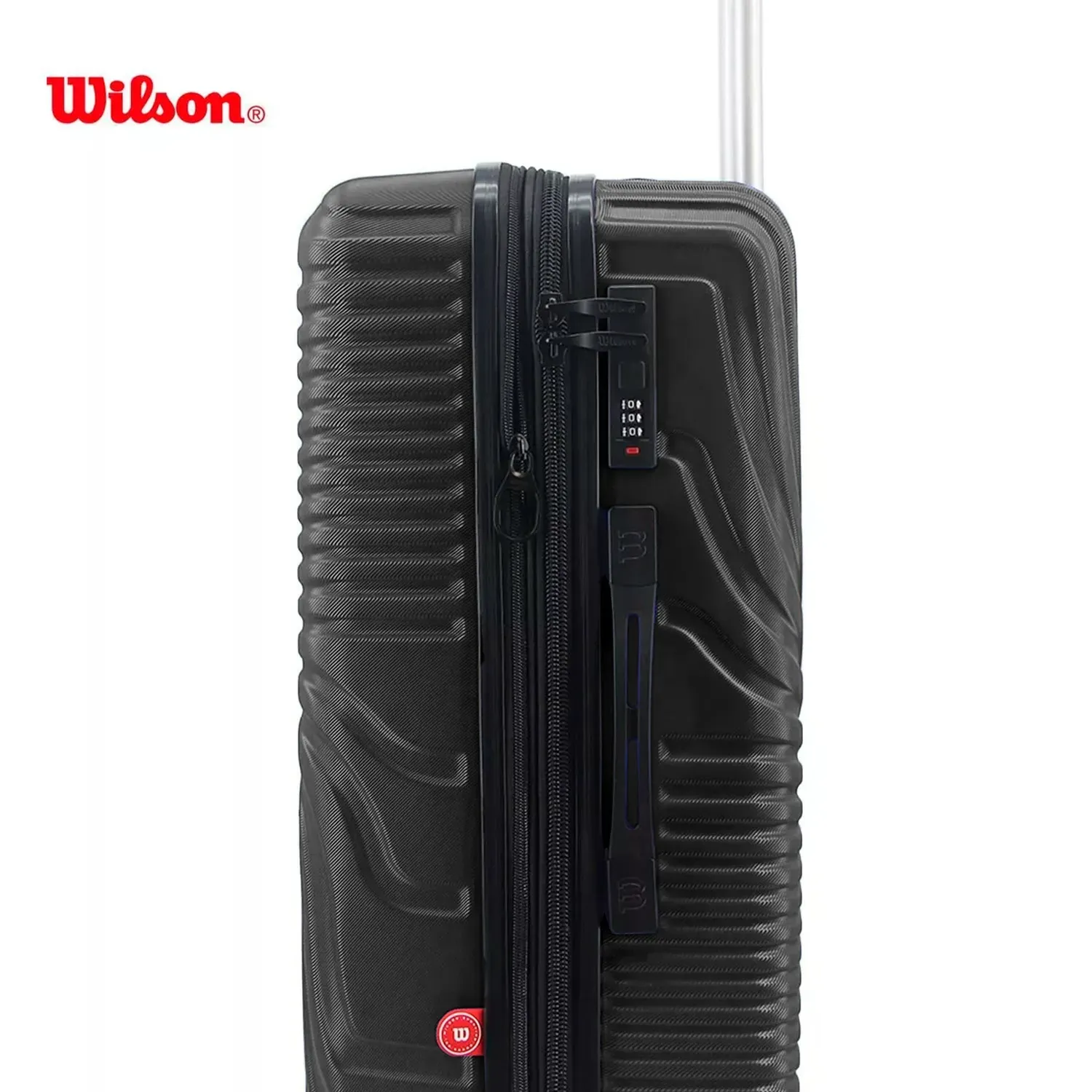 Maleta De Viaje Wilson Tokio 28" Grande 78lt Con Ruedas Negra