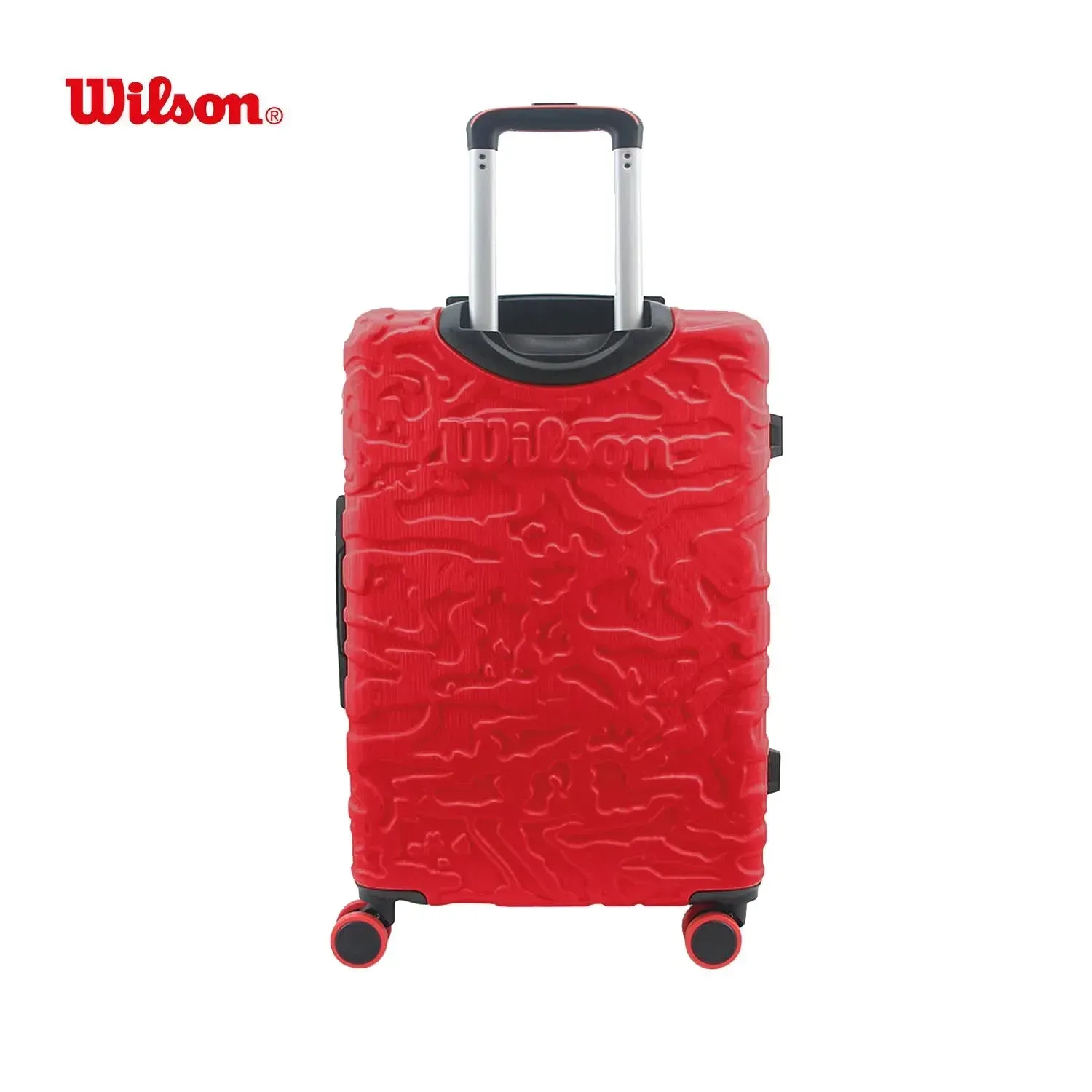 Maleta De Viaje Wilson Berlin 28 Grande 78lt Con Ruedas Roja