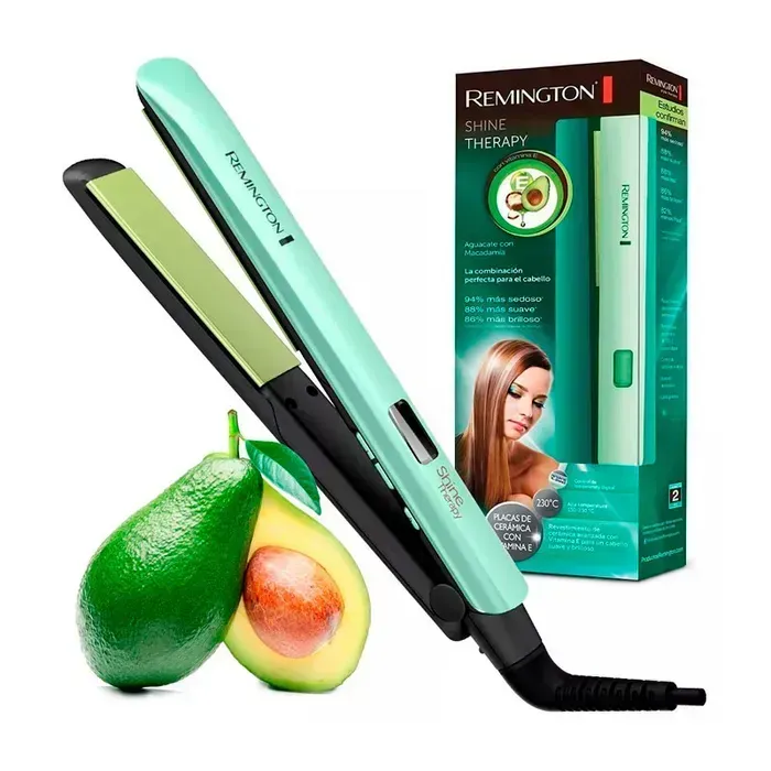 Plancha Para El Cabello Remington Aguacate Original 