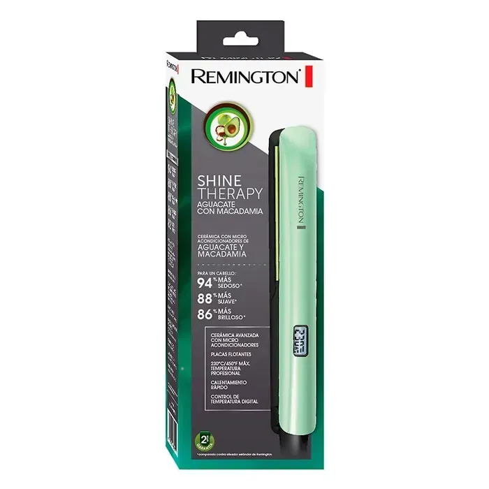 Plancha Para El Cabello Remington Aguacate Original 