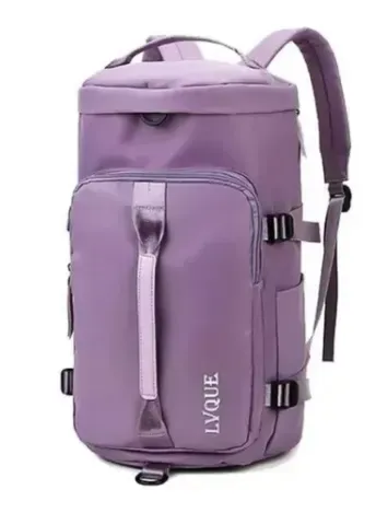 Morral Maleta Camping Bolso Viajero Hombro  Color Morado