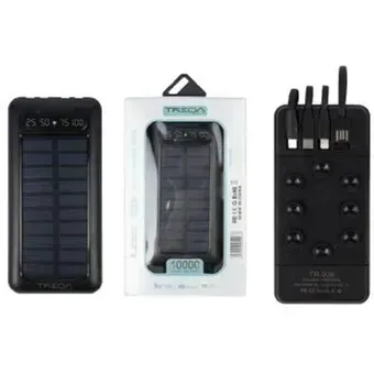 Power Bank Cargador Solar Treqa 10.000 mah Tr-936