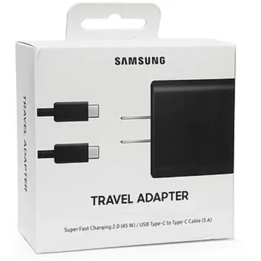 Cargador Super Cargar Rapida 45W Samsung Replica Aaa