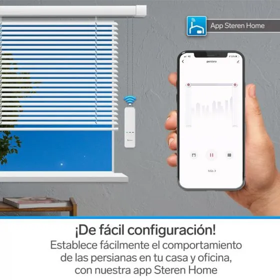 Motor Automatizar Persianas Cortinas WI-FI Smart Home STEREN