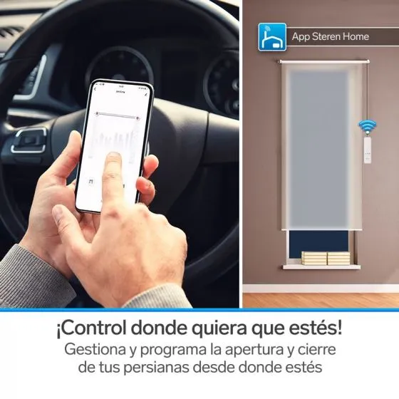 Motor Automatizar Persianas Cortinas WI-FI Smart Home STEREN