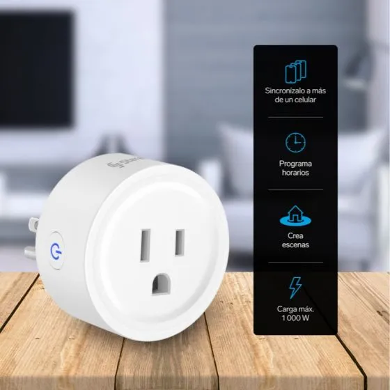 Enchufe Contacto Switch Inteligente Smart Alexa Wifi STEREN