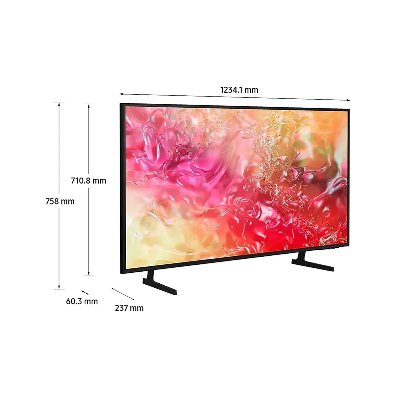 Televisor SAMSUNG CRYSTAL 4k UHD 55" Pulgadas 139.7 CM 55DU7000