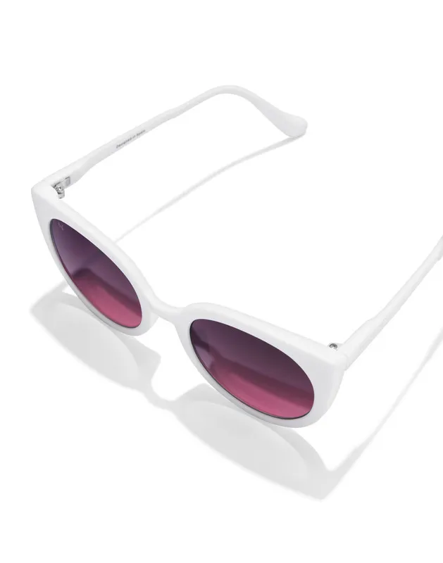 Gafas De Sol Hawkers DIVINE KIDS - WHITE BLACK TO PINK